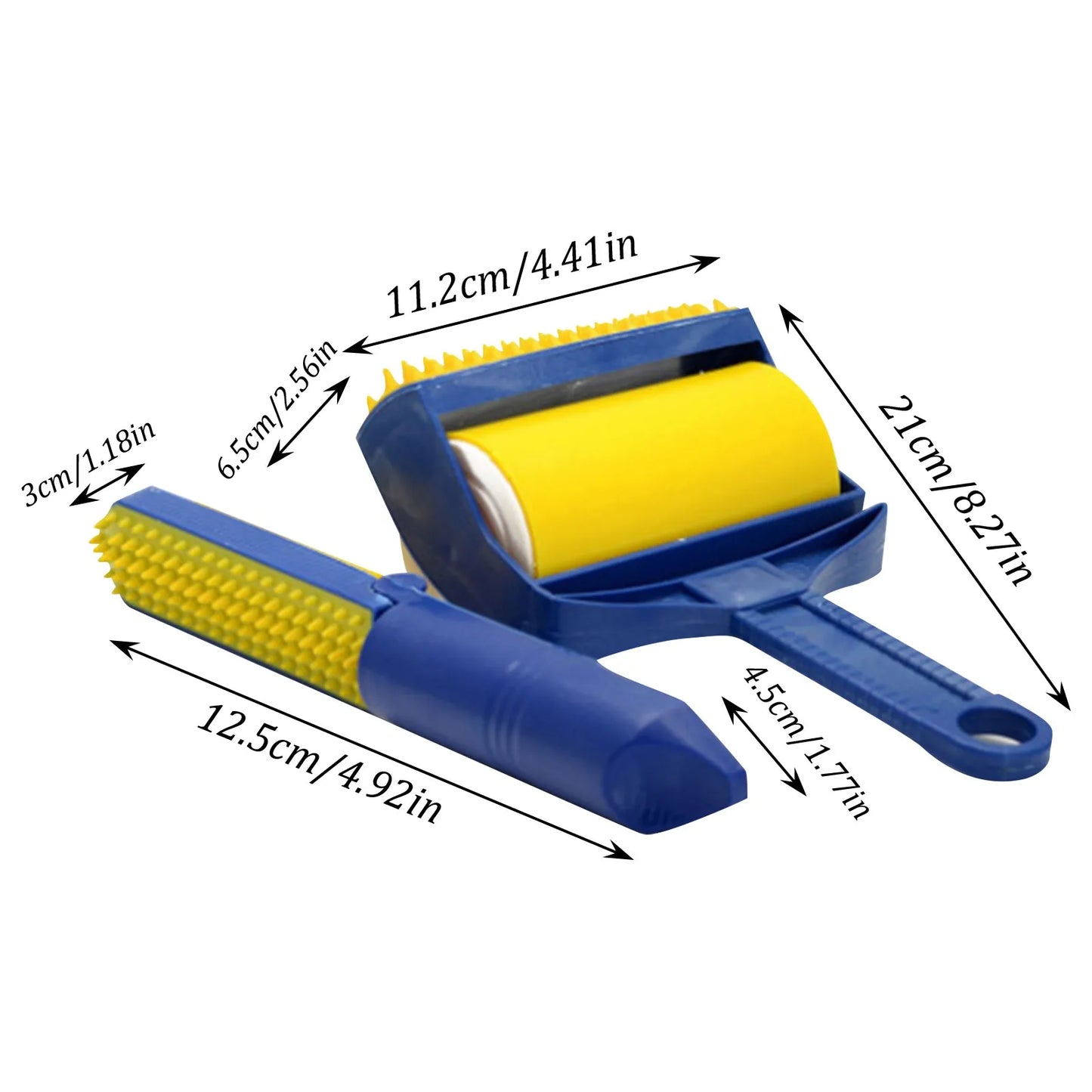 Effortlessly Remove Pet Hair with Our Reusable Lint Roller - Perfect for Clothes, Furniture, and Car Seats!